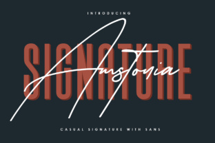 Amstonia: A Beautiful Font for Digital Design