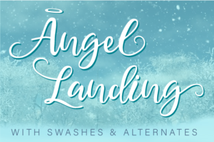 Angel Landing: A Script Font for Editorial Elegance