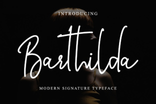 Barthilda: A Timeless Script Font for Editorial Design