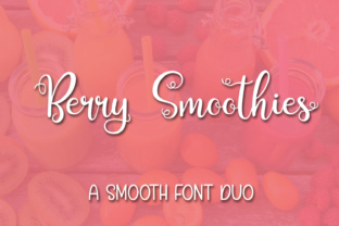 Berry Smoothies: A Font That Adds Flavor to Campaigns