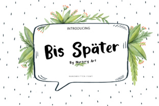 Bis Spater: The Bold Script Font for a Strong Brand Identity