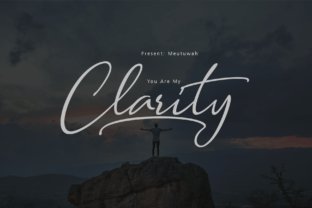 Clarity: A Script Font That Elevates Digital Branding