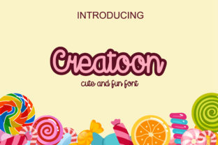 Creatoon: A Playful Script Font for Creative Crafters