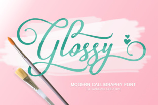 Glossy: A Script Font That Elevates Branding
