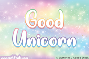 Good Unicorn: A Magical Typeface for Campaign Creativity