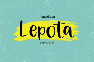 Lepota: A Script Font That Adds Personality to Campaigns