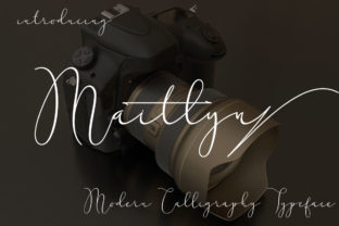 Maitlyn: A Modern Calligraphy Typeface for Web Design