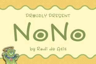 NoNo: A Playful Font for Dynamic Campaigns