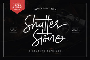 Shutter Stone: A Font That Adds Character to Branding