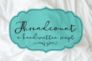 Threadcount: A Script Font That Adds Personality to Your Web Design