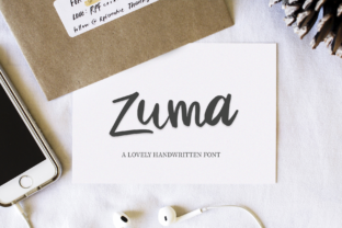 Zuma: A Handwritten Font for Dynamic Digital Campaigns